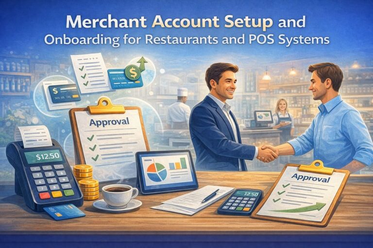 Merchant Account Setup and Onboarding for Restaurants and POS Systems