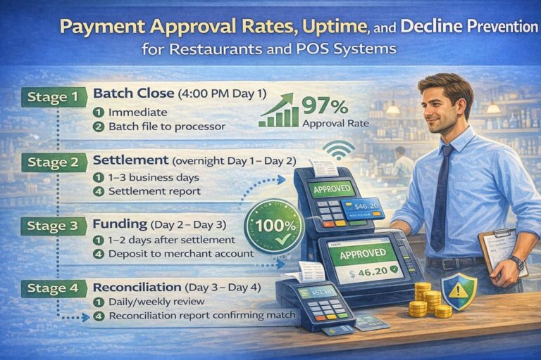 Payment Approval Rates, Uptime, and Decline Prevention for Restaurants and POS Systems Payment Approval Rates, Uptime, and Decline Prevention for Restaurants and POS Systems