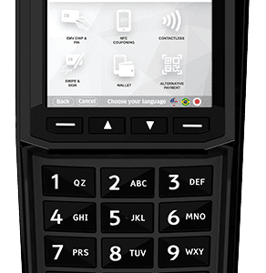 Micros Ingenico Lane 3000 EMV NFC reader - alternate view
