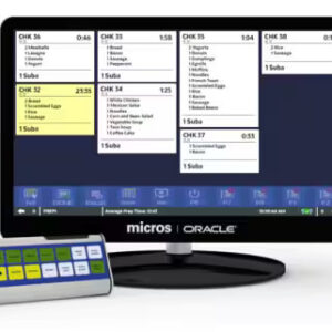 Micros Kitchen Display System (KDS) - alternate view