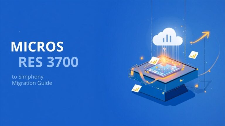 MICROS RES 3700 to Simphony Migration Guide: Upgrade Path, Cost, and Support
